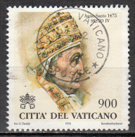 Vatican City   Scott No   1070     Used    Year  1998 - Oblitérés
