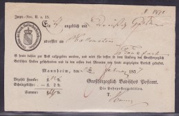 Allemagne - Lettre - Other & Unclassified