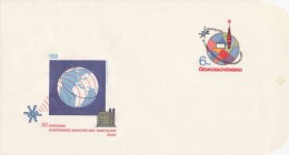 Czechoslovakia / Postal Stationery (1980) XII. Conference Of Ministers Of Post-socialist Countries (OSS) 1980 (I7645) - Geography