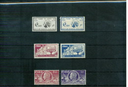 Irland / Ireland 1937-1948  3 Sets Mint Hinged - Unused Stamps