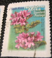 South Africa 2001 Pelargonium Cucullatum Flowers - Used - Usados