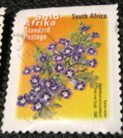 South Africa 2001 Aptosimum Procumbens Flowers - Used - Usados