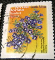 South Africa 2001 Aptosimum Procumbens Flowers - Used - Usados