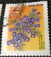 South Africa 2001 Aptosimum Procumbens Flowers - Used - Usados