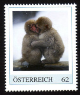 ÖSTERREICH 2014 ** Schneeaffe / Macaca Fuscata - PM Personalized Stamp MNH - Personnalized Stamps