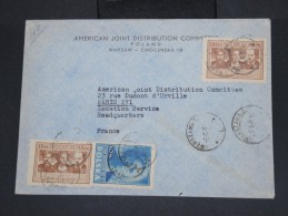 POLOGNE - Enveloppe De Varsovie Pour La France En 1946 - Aff Plaisant - à Voir - Lot P7451 - Lettres & Documents