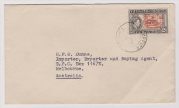 OZ Gilbert & Ellice Island 1954-05-?? - Tarawa Brief Nach Melbourne - Îles Gilbert Et Ellice (...-1979)