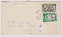 OZ Gilbert & Ellice Island 1934-0?-24 - Tarawa Brief 2.tes Gewicht Nach Melbourne - Gilbert & Ellice Islands (...-1979)