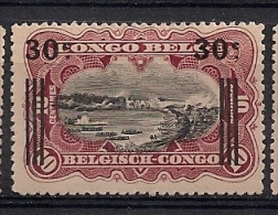 CONGO BELGE 89 Mint Neuf * - Neufs