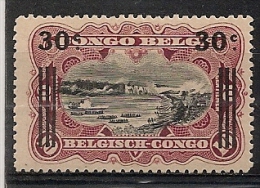 CONGO BELGE 89 Mint Neuf * - Nuevos