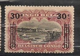 CONGO BELGE 89 Mint Neuf * - Ungebraucht