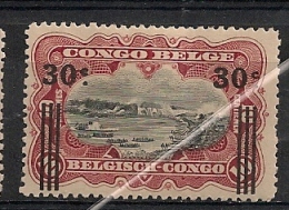 CONGO BELGE 89 Mint Neuf * - Nuevos