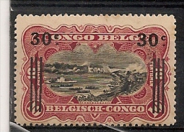 CONGO BELGE 89 Mint Neuf * - Ongebruikt