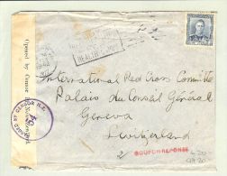 OZ Neuseeland 1942-02-13 Zensurbrief > Genf CH - Covers & Documents