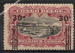 CONGO BELGE 89 Mint Neuf * - Nuevos