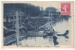 95 - PERSAN-BEAUMONT - La Plage Et Le Toboggan - Hydravion - Persan