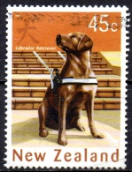 NEW ZEALAND 2006 Chinese New Year ("Year Of The Dog") - $1.50   - Golden Retriever FU - Oblitérés