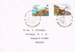 13568. Carta Bruxelles (Belgien) 1985. Mavigare. Navegacion Ships - Lettres & Documents