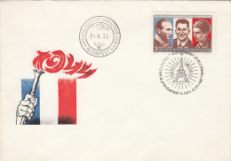 HISTORY, FRENCH REVOLUTION, COVER FDC, 1974, HUNGARY - French Revolution