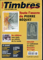 Timbres Magazine 2005  N ° 62 :pierre Bequet ,  Guerre 12943 L´axe , Carnet Algérie , Theme Holywood  , Carnet Rare DOM - Französisch (ab 1941)