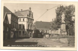 I3256 Solingen Wald - Friedrich Ebert Strasse Mit Krieger Denkmal / Viaggiata 1951 - Solingen