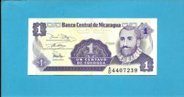 NICARAGUA - 1 Centavo - ND ( 1991 )  - P 167 - UNC. - Serie A/D - 2 Scans - Nicaragua