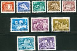 HUNGARY-1961. Castles II.Cpl.Set MNH! - Unused Stamps