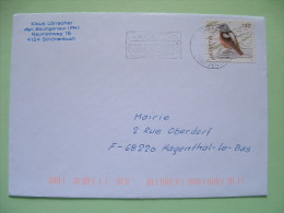 Switzerland 2008 Cover To Hagenthal - Bird - Lettres & Documents