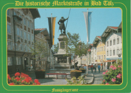 Bad Tölz - Die Historische Marktstraße Fußgängerzone - Bad Toelz
