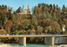 Bad Tölz - Neue Isarbrücke Mit Kalvarienberg - Bad Tölz