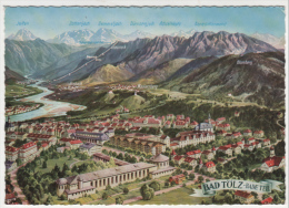 Bad Tölz - Panoramakarte 1 - Bad Tölz