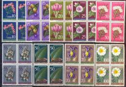 YUGOSLAVIA - JUGOSLAVIA - FLORA - FLOWERS - Bl. Of 4x - **MNH - 1957 - Piante Medicinali