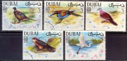 DUBAI -  LOT  BIRDS - Used - Pfauen
