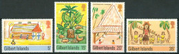 1976 Isole Gilbert Infanzia Childhood Enfance Natale Noel Christmas Set MNH** Ul10 - Gilbert- En Ellice-eilanden (...-1979)