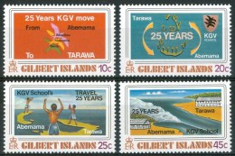 1978 Isole Gilbert Scuola School école Istruzione Education Set MNH** Ul10 - Geography