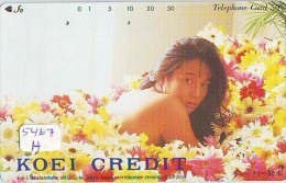 Télécarte Japon EROTIQUE (5467h) EROTIC * Japan * ACTRESS  *  BIKINI  GIRL * BATHCLOTHES  * FEMME * SEXY LADY - Mode