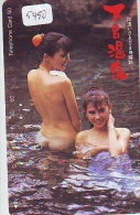 Télécarte Japon EROTIQUE (5490) EROTIC * Japan * ACTRESS  * TK *  BIKINI  GIRL * BATHCLOTHES  * FEMME * SEXY LADY - Mode