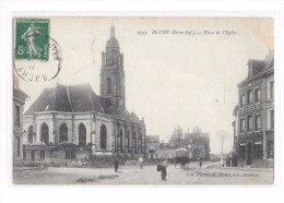 CPa  De  Buchy   ( Seine- Inf)  Place De La Mairie - Buchy