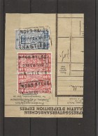 Belgique -NordBelge ( TR 239 Et 2x251 Sur Fragment à Oblitération "NORDBELGE-HASTIERES") - Nord Belge