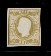 ! ! Portugal - 1866 King Luis 20 R - Af. 21 - No Gum - Ongebruikt