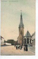 Quiévrain - La Grand'Place (1911) - Quievrain