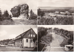 AK Schneckenstein Im Vogtland - Mehrbildkarte - Schullandheim Ferienheim Fritz Himpel Aschbergschanze (16299) - Vogtland