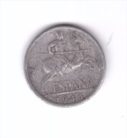 10 Diez Cents Centimos Pesetas 1945 (Id-542) - 10 Centiemen