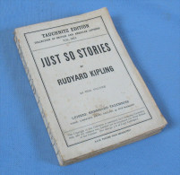 Just So Stories By Rudyard Kipling / Leipzig 1902 - Cultura