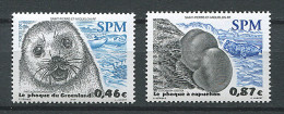 (cl. 8 - P20) St Pierre Et Miquelon** N° 789/790 (ref. Michel Au Dos) - Phoques - - Unused Stamps