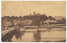 Arundel Castle From River Arun - Arundel