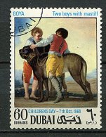 (cl. 8 - P27) (lot 1) Dubaï Ob   (ref. Michel Au Dos) - Enfants Avec Chien - Dubai