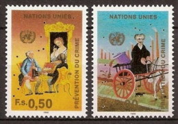ONU  Ginebra 194/195 ** Foto Estandar. 1990 - Unused Stamps