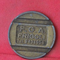 TOKEN - FGA - RIGOLI           -    (Nº12093) - Professionals/Firms