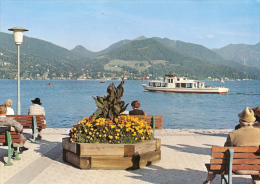 Bad Wiessee - Strandpromenade Mit Blick Nach Tegernsee - Bad Wiessee